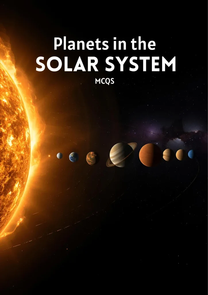 Impressive Planets in the Solar System Educational Chart