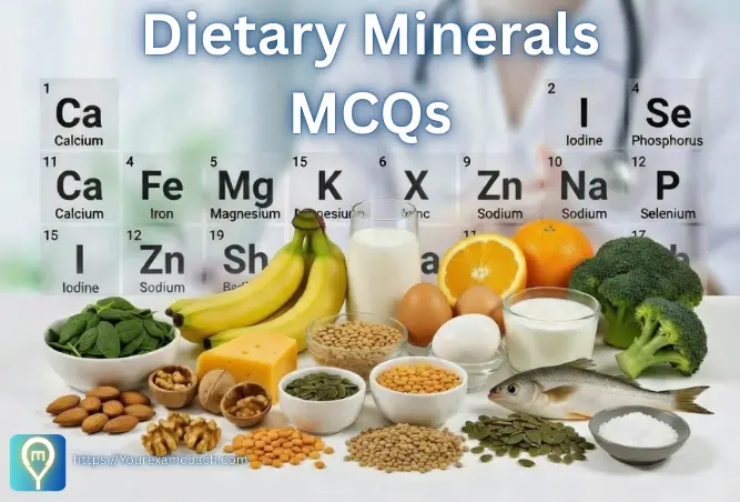 dietary minerals MCQs